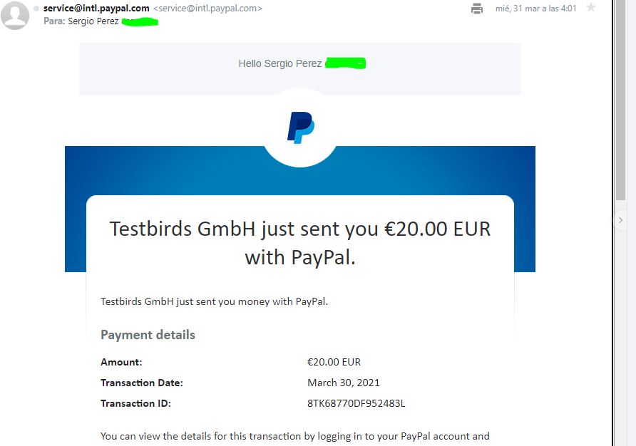 testbirds prueba de pago - 🐦TESTBIRDS - Gana como probador de apps ¿20 € por test?