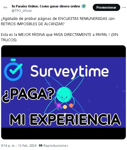 Surveytime Opiniones Twitter - ❌✅ Opiniones Surveytime 2024: Mi Experiencia en 4 años