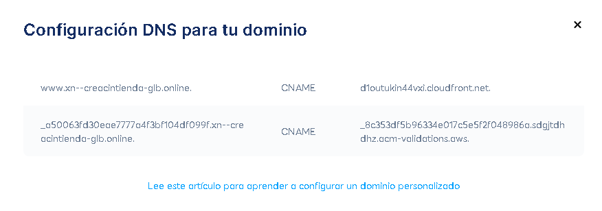 Configuracion DNS Dominio - ‎🚀 11. Creación tienda online