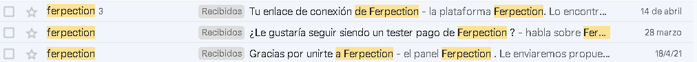 Ferpection Invitacion - ⭕ Ferpection gana de 5 a 20 € por Test como probador  