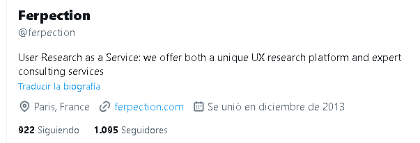 Ferpection Twitter - ⭕ Ferpection gana de 5 a 20 € por Test como probador  