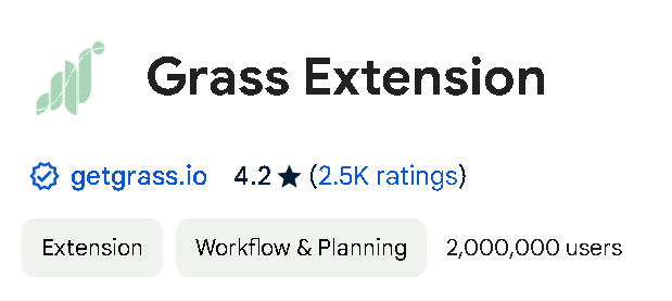 Grass Extension - 🦎 Grass Gana $3 a Diario Por Compartir Internet ¿Es verdad?