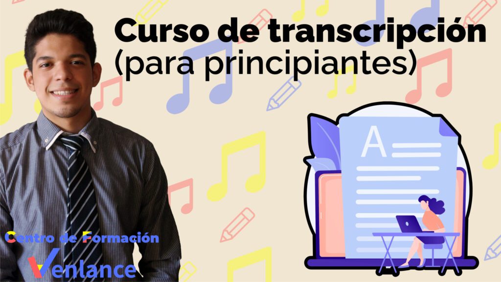 Portada curso transcripcion scaled 1 1024x576 - ‎🚀 10. Transcribir online, listado con las 24 mejores páginas.