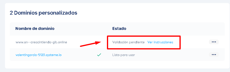 Validacion Pendiente en SystemeIO - ‎🚀 11. Creación tienda online