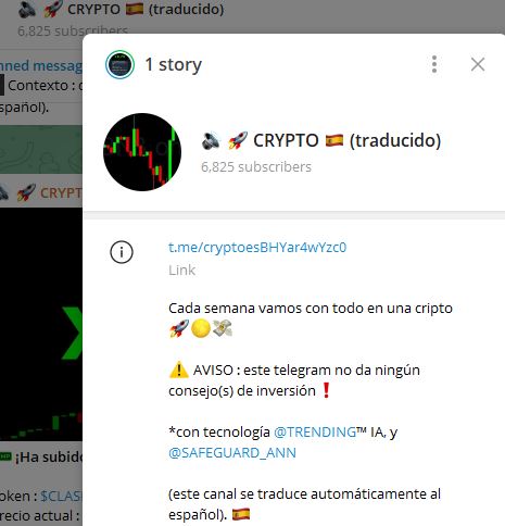 crypto traducido - Listado Canales  en Telegram de Pump and Dump ESTAFA