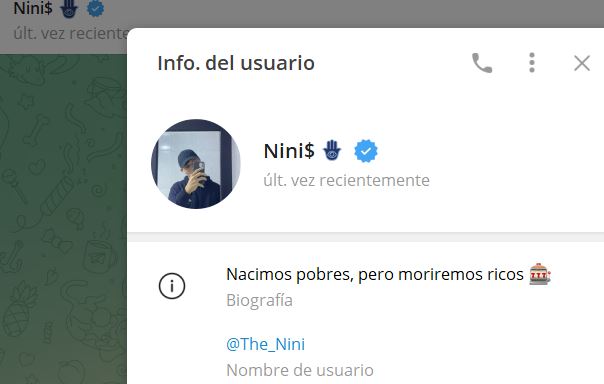 nini - Listado de CANALES EN TELEGRAM de INVERSIÓN ESTAFA 2024