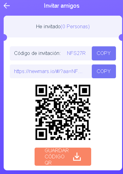 newmars invitar - 🪐 New Mars Exchange: Gana 3 a 5% diario en criptomonedas