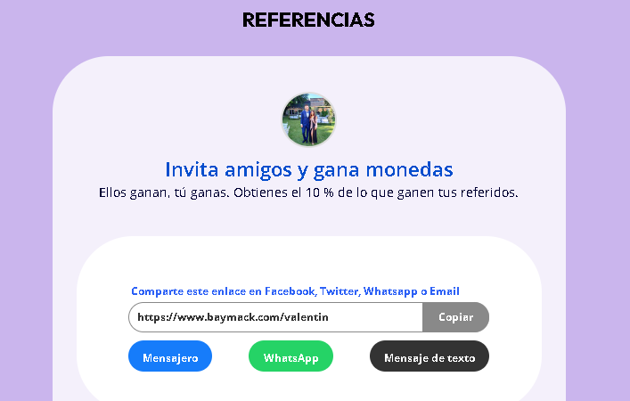 referencia baymack - BAYMACK: Gana hasta $1 a diario viendo videos directos a Airtm