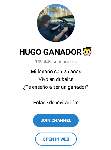 hugo ganador telegram - Listado Canales en Telegram de Apuestas Deportivas ESTAFA