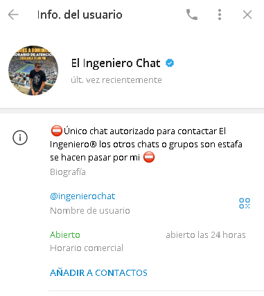 ingeniero gratis chat telegram - Listado Canales en Telegram de Apuestas Deportivas ESTAFA